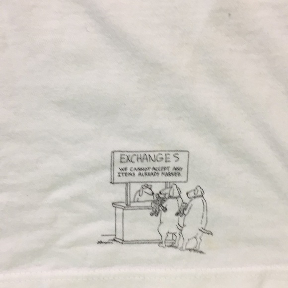 80s Vintage The Far Side Funny Christmas Tee Shirt - Picture 5 of 6